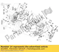 832985, Piaggio Group, oliefilter unie aprilia gilera  gp mana na srv zapm55103, zd4m55104, zapm55104 zd4rc000, zd4rca00, zd4rc001, zd4rcc00 zd4rcb00, zd4rcc01, zd4rce00 800 850 2007 2008 2009 2010 2011 2012 2016 2017 2018 2019, Nieuw