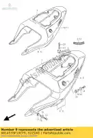 6814535F10CY9, Suzuki, calotta del telaio del nastro suzuki gsx r 750 2000, Nuovo