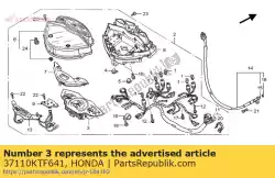 Aqui você pode pedir o comp. Medidor, combinação em Honda , com o número da peça 37110KTF641: