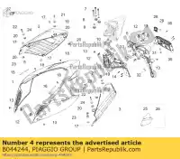 B044244, Piaggio Group, ok?adki aprilia  dorsoduro zd4kb000 zd4kbu00 zd4sm000, zd4sma00, zd4smc00, zd4smc01 zd4tv000, zd4tv001, zd4tva00, zd4tva01, zd4tvc00,  750 900 1200 2008 2009 2010 2011 2012 2013 2015 2016 2017 2018 2019 2020 2021, Nowy