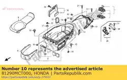 dekking ass., batterij van Honda, met onderdeel nummer 81290MCT000, bestel je hier online: