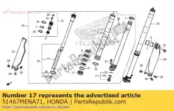 Aqui você pode pedir o nenhuma descrição disponível no momento em Honda , com o número da peça 51467MENA71: