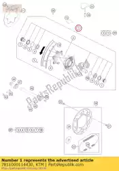 Tutaj możesz zamówić ko? O zam. 2,15x18'blk. Sd 13 od KTM , z numerem części 7811000114430: