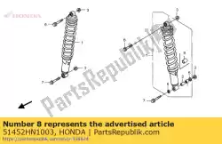 Aquí puede pedir metal, arbusto de Honda , con el número de pieza 51452HN1003: