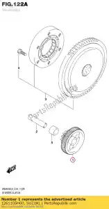 Suzuki 1261105H00 vitesse, id du démarreur - La partie au fond