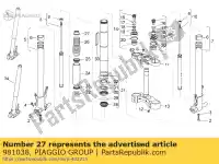 981038, Piaggio Group, Boccola moto-guzzi stelvio 1200 2008 2009, Nuovo