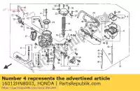 16012HN8003, Honda, jeu d'aiguilles, jet honda trx650fa fourtrax rincon 650 , Nouveau