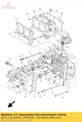 Aquí puede pedir junta, culata 1 de Yamaha , con el número de pieza 5GJ111810000: