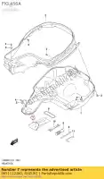 9651112JA0, Suzuki, borsa, attrezzo suzuki uh burgman  a uh125a uh200a uh200 200 125 , Nuovo