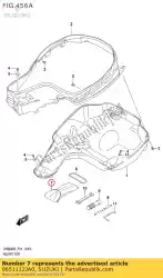 tas, gereedschap van Suzuki, met onderdeel nummer 9651112JA0, bestel je hier online: