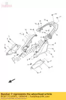 BC6F173100P3, Yamaha, lato della copertura 3 mdnm6 yamaha  mt 660 700 900 2016 2017, Nuovo