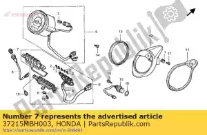 Honda 37215MBH003 dop, resetschakelaar - Onderkant
