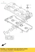 1117133E01, Suzuki, pokrywa, cylinder suzuki gsx r 600 750 1996 1997 1998 1999 2000, Nowy