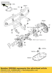 Tutaj możesz zamówić os? Ona wewn? Trzna, prawa klf300-b1 od Kawasaki , z numerem części 550201224: