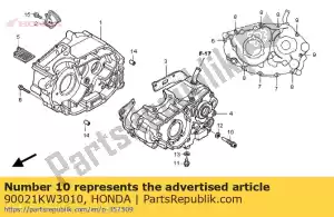 honda 90021KW3010 bout, versnellingspook veerstopper - Onderkant