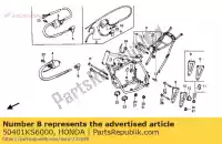 50401KS6000, Honda, brkt. hoofdhanger honda cr  r cr125r 125 , Nieuw