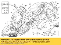 AP8202362, Piaggio Group, silla de montar aprilia rally air ho sr 0 50 2, Nuevo