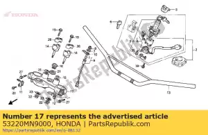 Honda 53220MN9000 ponte comp., forcella - Il fondo