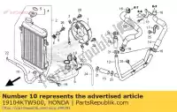 19104KTW900, Honda, tubo, tanque de enchimento de reserva honda sh i  a sporty r ar sh300 sh300a sh300ar sh300r sh300ra 300 , Novo