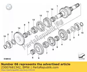 bmw 23007681342 needle cage - 30x34x15,2 - Bottom side