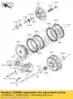 130880015, Kawasaki, friction des plaques kawasaki kx  r f kx250f 250 , Nouveau