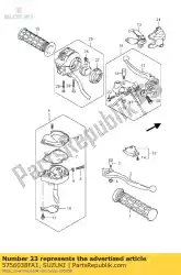 Ici, vous pouvez commander le commutateur assy, ?? Sto auprès de Suzuki , avec le numéro de pièce 5756038FA1: