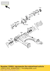 Aquí puede pedir brazo-comp-swing de Kawasaki , con el número de pieza 330011304: