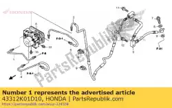 Aqui você pode pedir o nenhuma descrição disponível no momento em Honda , com o número da peça 43312K01D10: