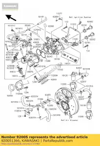 kawasaki 920051366 monta? vn1500-j1 - Dół