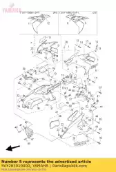 Here you can order the graphic 1 from Yamaha, with part number 5VY283910000: