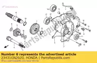 23431GN2020, Honda, shaft, final honda sa 50 1993, New