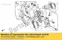 45101MZ2006, Honda, zacisk korpusu komp honda cbr  f cbr1000f 1000 , Nowy