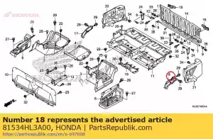 honda 81534HL3A00 stra?nik, l. rr. krok - Dół