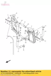 Tutaj możesz zamówić rura 4 od Yamaha , z numerem części 1C3124840000: