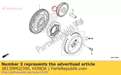 Qui puoi ordinare marcia, riduzione motorino d'avviamento (21t / 76t) da Honda , con numero parte 28130MGZJ00: