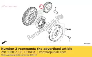 honda 28130MGZJ00 marcia, riduzione motorino d'avviamento (21t / 76t) - Il fondo