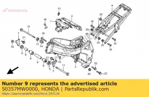 honda 50357MW0000 collar, rr. upper engine hanger - Bottom side