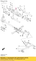 2531019F00, Suzuki, krzywka, d?wignia zmiany biegów suzuki sv  dl vstrom s sfv gladius u u3 a ua sa aue su sua ue au3 xt sf sv650ns dl650 v strom dl650a sv650nsnasa sfv650a sv650sa dl650xa sv650s dl650axt dl650aue dl650xaue sv650a sv650ua sv650au sv650xau sv650xa 650 , Nowy