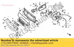 Ici, vous pouvez commander le joint, chambre à air auprès de Honda , avec le numéro de pièce 17213MCT000: