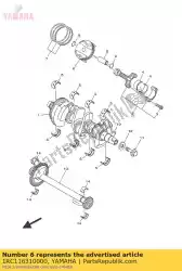 Ici, vous pouvez commander le piston (standard) auprès de Yamaha , avec le numéro de pièce 1RC116310000: