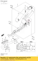 1478135G10, Suzuki, banda, fr suzuki rm z250 rmz250 250 , Nuevo