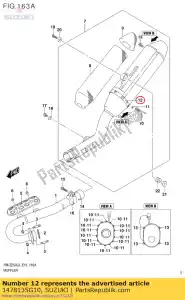 Suzuki 1478135G10 zespó?, fr - Dół