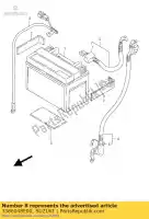 3386048E00, Suzuki, filo, batteria - suzuki vz 800 1997 1998 1999 2000 2001 2002 2003, Nuovo