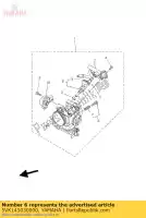 5VK145030000, Yamaha, Ajustar o conjunto de parafusos yamaha mt xt 660 2004 2005 2006 2007 2008 2009, Novo