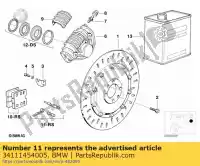 34111454005, BMW, set montagedelen bmw  750 1000 1100 1200 1984 1985 1986 1987 1988 1989 1990 1991 1992 1993 1994 1995 1996 1997 1998 1999 2000 2001 2002 2003 2004, Nieuw