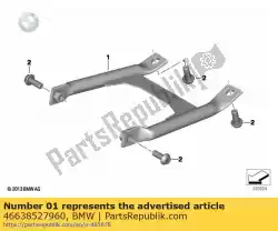 Here you can order the crash bar reinforcement from BMW, with part number 46638527960:
