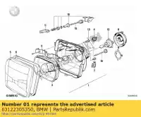 63122305350, BMW, koplamp bmw  750 1000 1100 1984 1985 1986 1987 1988 1989 1990 1991 1992 1993 1994 1995 1996 1997, Nieuw