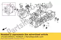 14100190003, Honda, klep comp., reed (hokush honda qr 50, Nieuw