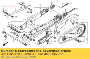 honda 40542KV3700 bullone, regolazione a catena - Il fondo