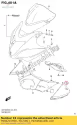 Tutaj możesz zamówić os? Ona pod i od Suzuki , z numerem części 9446215H00: